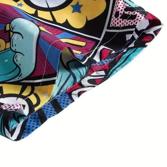 Men Graphic Pattern Shorts - Picture 5 of 5